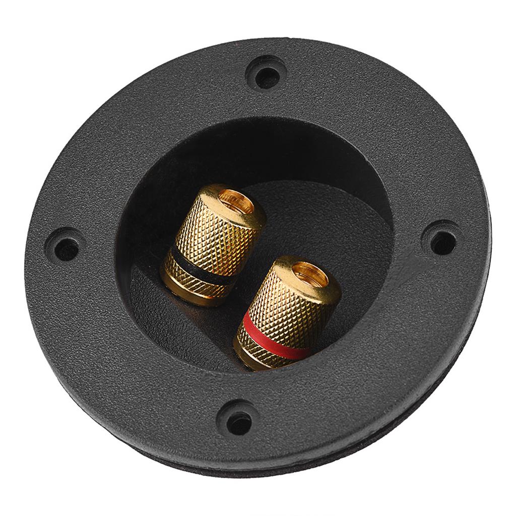 48MM 2 медных клеммных клеммы для кабеля, соединительная коробка, акустические компоненты для HiFi-динамиков