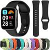 Мягкий официальный силиконовый ремешок для Xiaomi Redmi Watch 3 Active, спортивный браслет, ремешок для Redmi Watch 3 Lite/Active