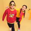 Nike Толстовка Коллекция CNY Термофлис с подкладкой Круглый вырез Пуловер Красный Детская DR1855-687