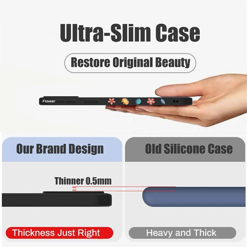 Flower Painted Shell For Samsung Galaxy S24 S22 Ultra Plus S23 S21 S20 Fe A52 A53 A54 A34 14 5g A51 A32 A13 4g Slim Shockproof Tpu Hybrid Case Cover