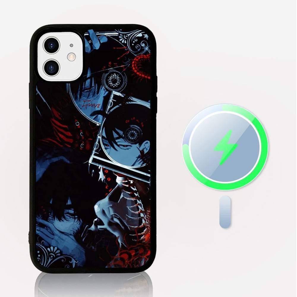 Популярный Аниме A-alienS S-stage Чехол для телефона Магнитный чехол Для IPhone 16 14 13 12 11 15 Pro Max Plus Для Magsafe Беспроводной