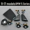 BMW 5 серии F10/F18 (11-17) Решетка твитера и среднечастотного динамика стойки А, Накладка передней двери