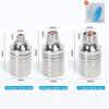 Новый шаровой кран из нержавеющей стали 1/2"3/4"1" Автоматический контроллер уровня воды Серебристый Соединитель для резервуара для воды Водозабор