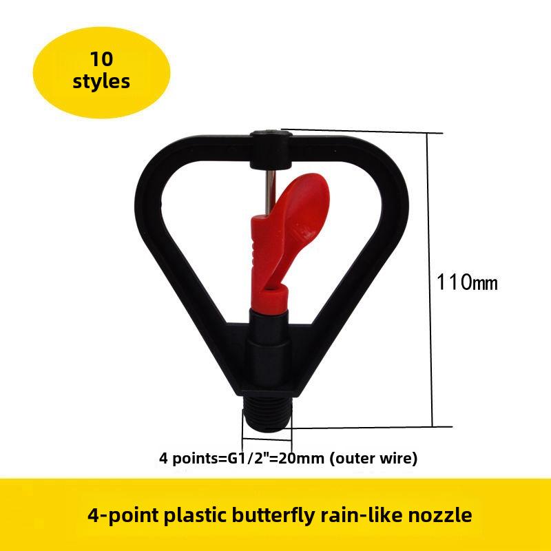 Форсунка высокого давления из меди для распыления тонким туманом для контроля пыли и охлаждения в строительстве и сельском хозяйстве