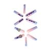 Custom Handmade Nail Art Stickers with Rhinestones ABS Material 24 Pcs/set Finger Application Artificial Nails Set