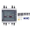 PV Circuit Breaker DC 500V 32A IP65 Isolation Switch 2 In 2 Out with Box for Protection