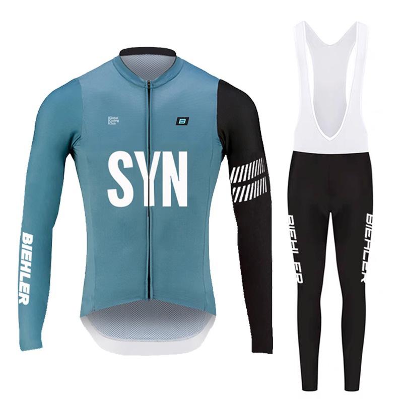 Bicycle Long-sleeved Top Set Road Bike Thin Men's Autumn and Winter Overalls 2026 Autumn Breathable Suit Cycling Suit