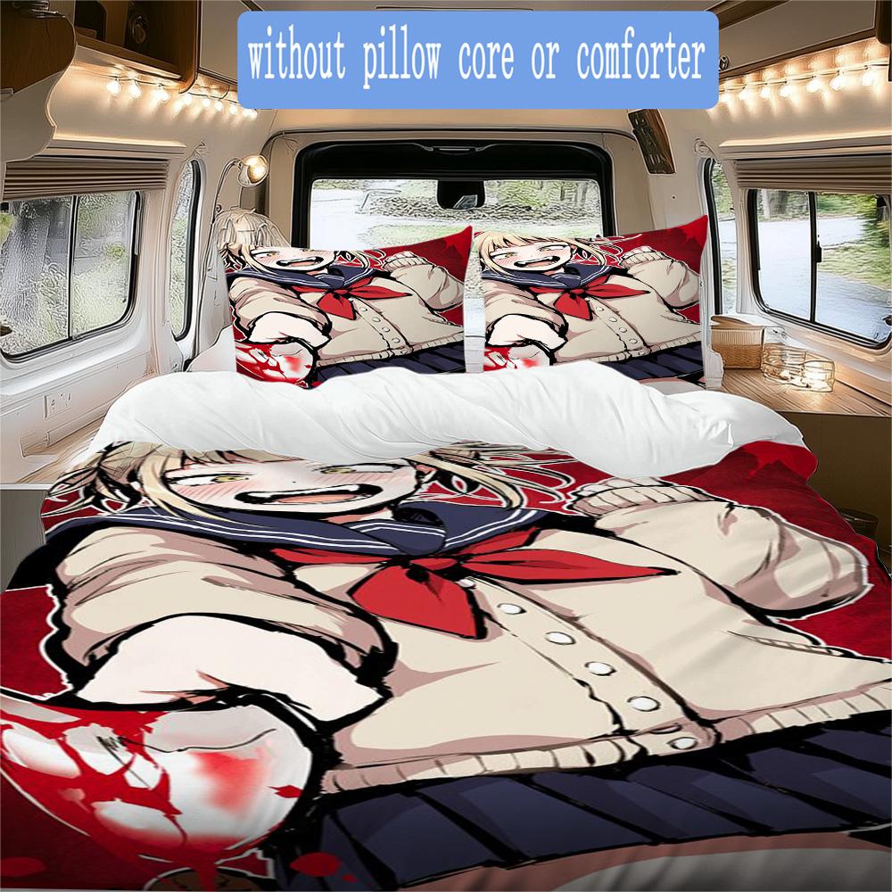 Toga Himiko Pattern Bedding,Quilt Set Quilt Cover Pillowcase Home Birthday Gift (1*duvet cover+2*pillowcase,without core)NSJT0928562