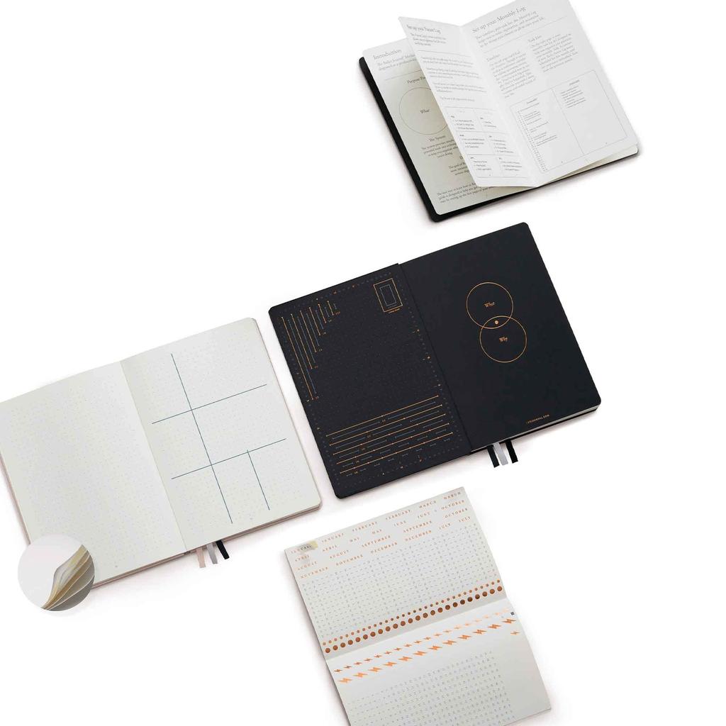 Leuchtturm A5 Точечная сетка Издание Bullet Journal 2 Черный 363572 Официально импортировано