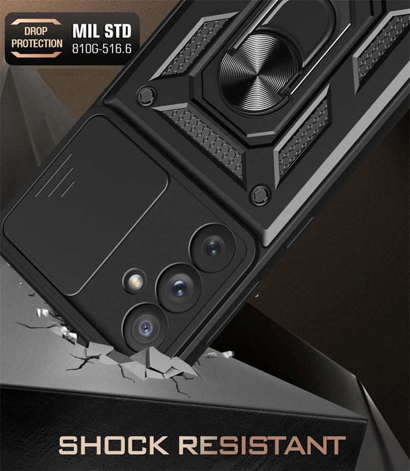 For Samsung Galaxy A14 A34 A54 Case Magnetic Car Holder Ring Shockproof Armor Phone Case For Samsung A14 A 34 54 14A Back Cover