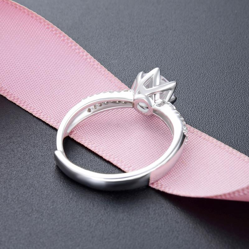 Классическое кольцо Lindon из стерлингового серебра 925 пробы с цирконом, женские ювелирные изделия, свадебный подарок для вечеринки