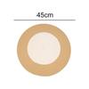 Hand-Woven Cotton Rope Woven Carpet Natural Style Floor Rug Soft Round Floor Mat  home decoration