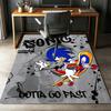 Sonic Printed Carpet Rug for Office Chair Living Room Bedroom Kitchen Room Decor Gifts