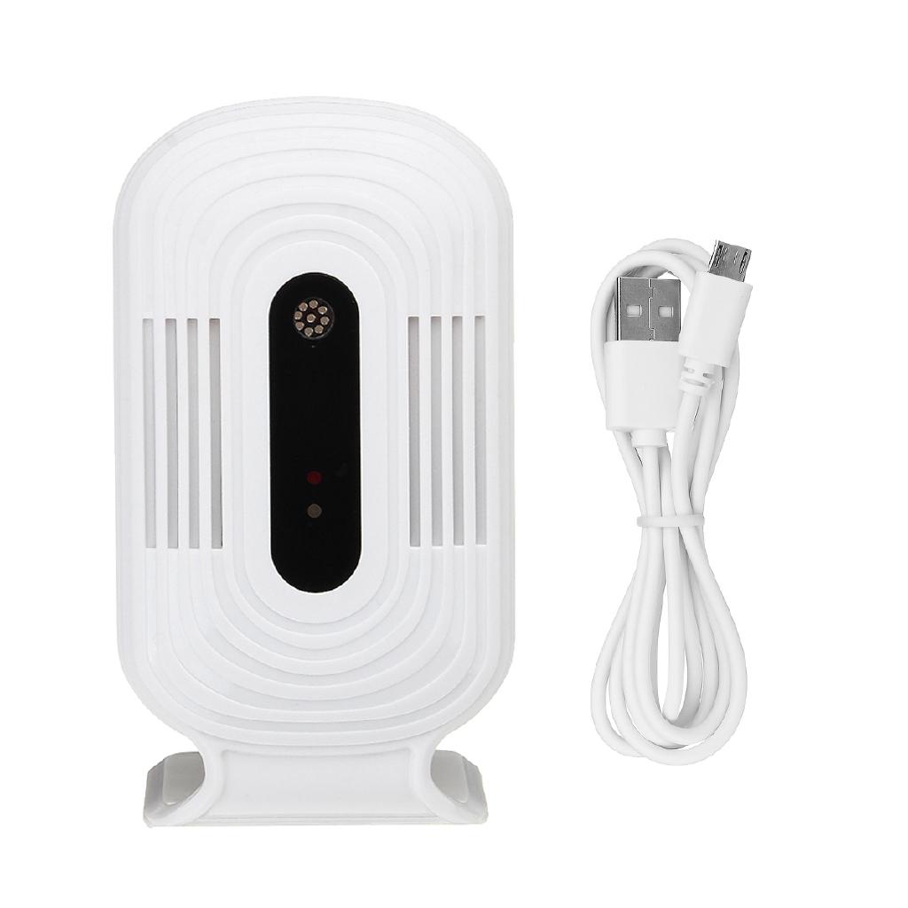 Белый USB JQ300 PM2.5 Тестер качества воздуха и влажности Бытовой Wi-Fi Смарт-монитор Детектор формальдегида Новый