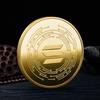 Невалютная Монета Физическое Серебро Позолоченная Памятная Крипто-монета Коллекционная Криптовалюта Отличный Подарок Декор для Дома
