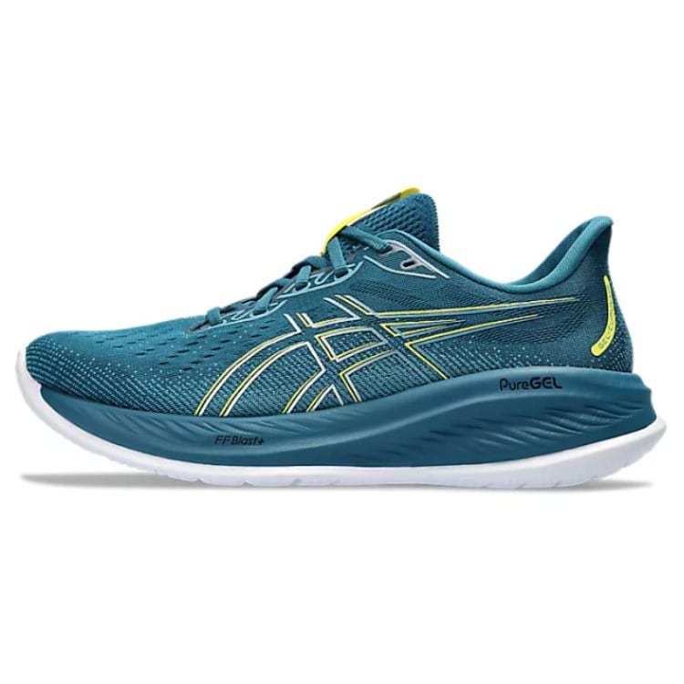 Asics Гель Cumulus 26 Вечерний Бирюзовый Ярко-Желтый 1011B792-400
