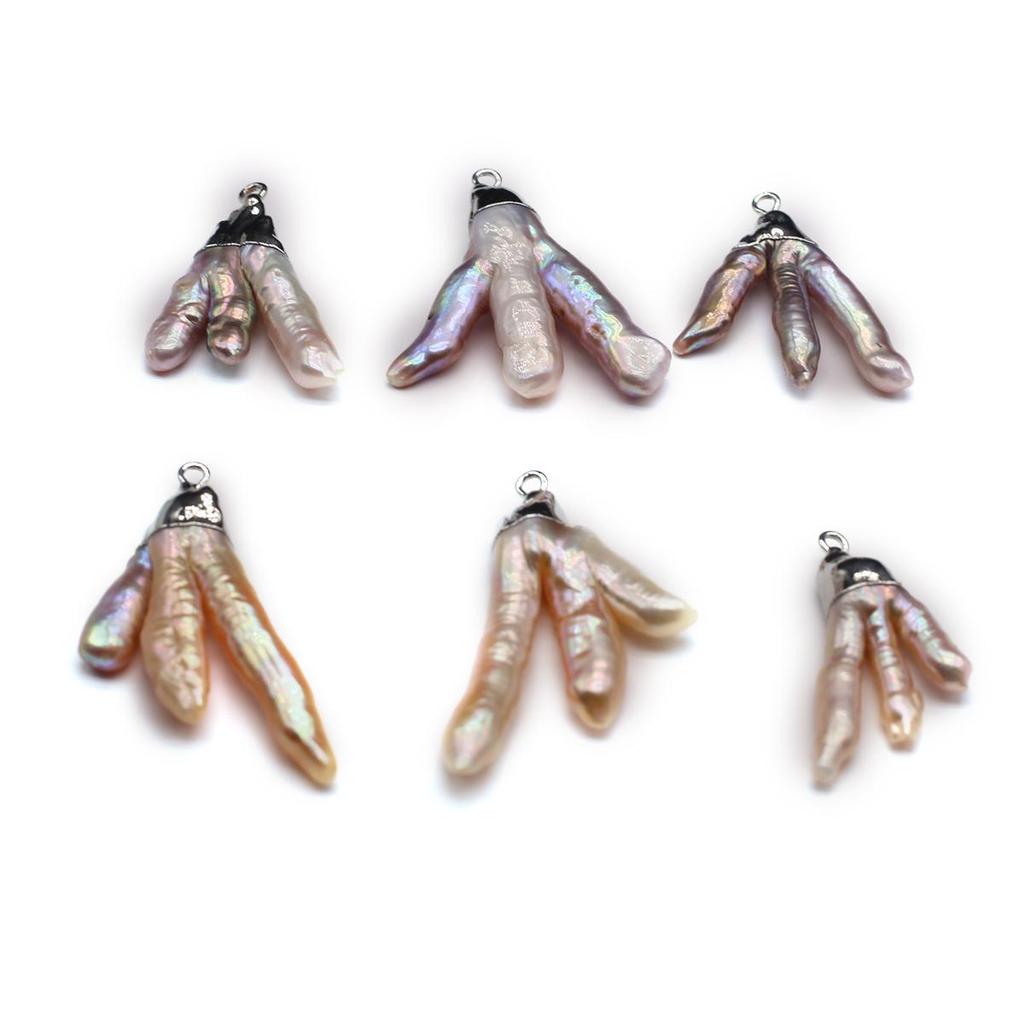 Pearl Pendant Freshwater Pearl Baroque Pendant For Jewelry Making DIY Necklace Accessory