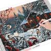 5D Diamond Painting House Full Square Art Rhinestone New Arrival Diamond Embroidery Winter Mosaic Bird Decor For Home