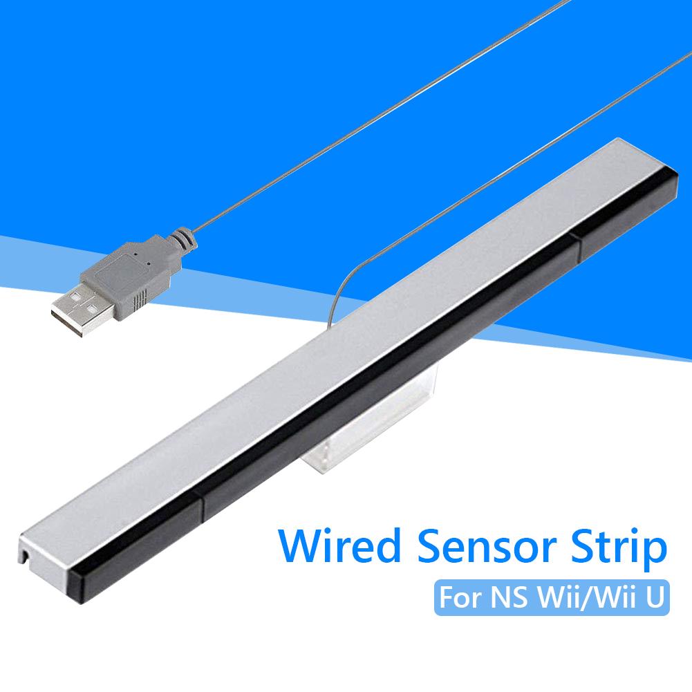 Sensor Bar TV USB Reciever Inductor Game Console Wired Remote Sensor Bar Reciever for Wii/Wii U Console Wired Sensor Bar Sets
