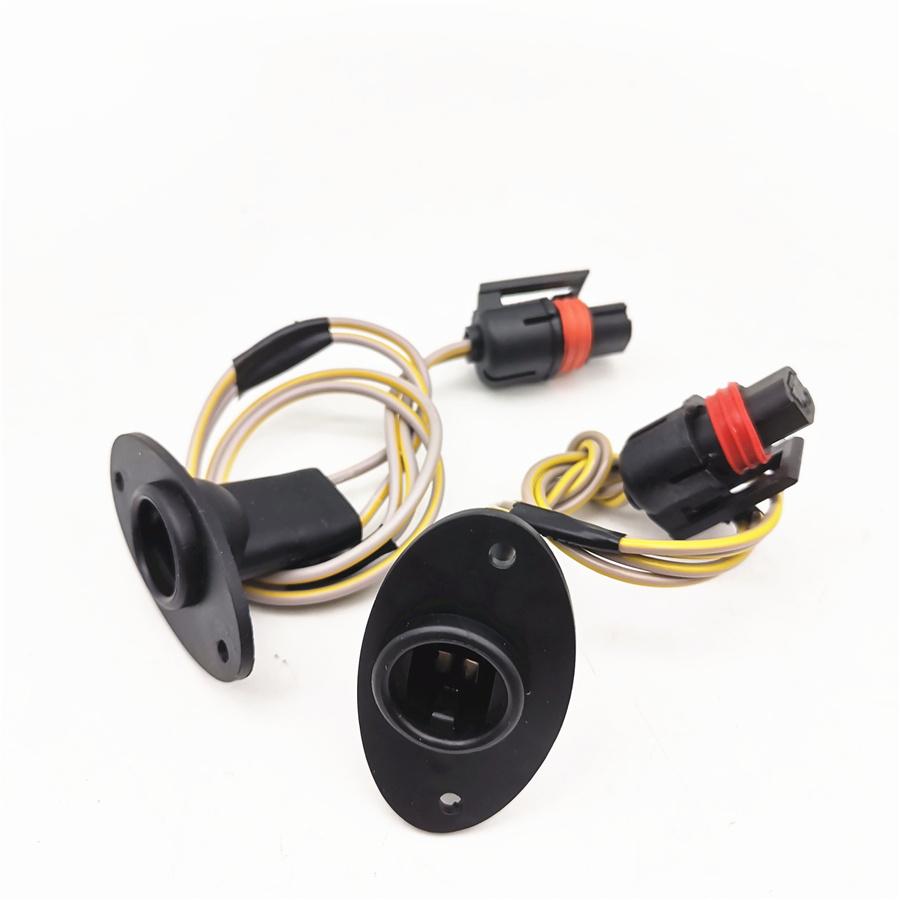 2x Tail License Plate Lamp Wiring Adapter For Dodge Ram 1500 2500 3500 1994-2001