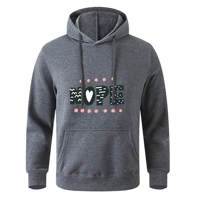 Autumn Long Sleeve Gray Black Teens Hooded Sweatshirt Hoodie Sportswear