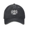 Unisex Baseball Hats Shield agent training Washed Denim Summer Sports Baseball Caps Hip Hop Cap Casquette