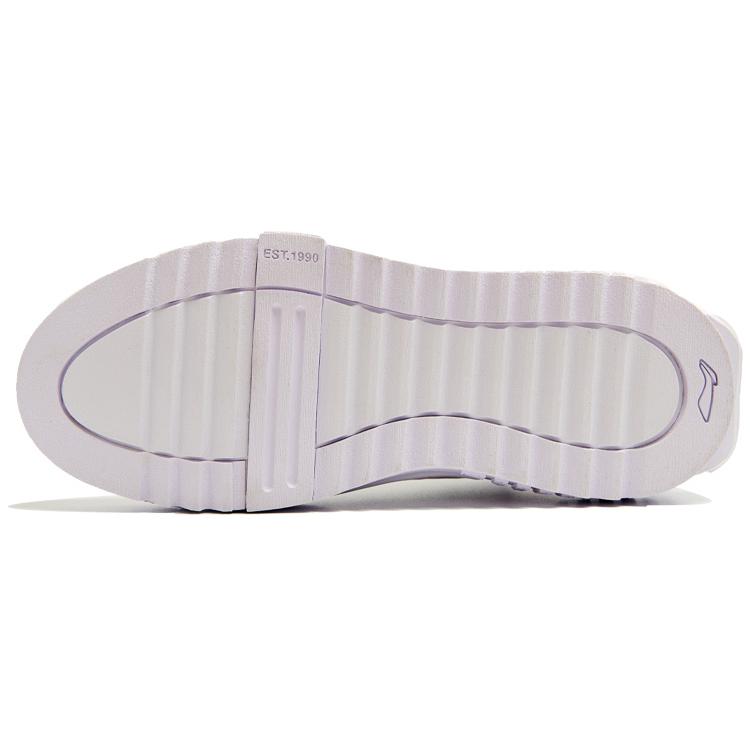 Li Ning Unblock Textile, Synthetic Leather Comfortable Slip Resistant Cushioning Abrasion Resistant Low top AGCR346-2