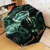 AS Saint Emblem Umbrella Folding umbrella, automatic umbrella 8-Frame for Travel, camping Use Gift for Halloween Christmas