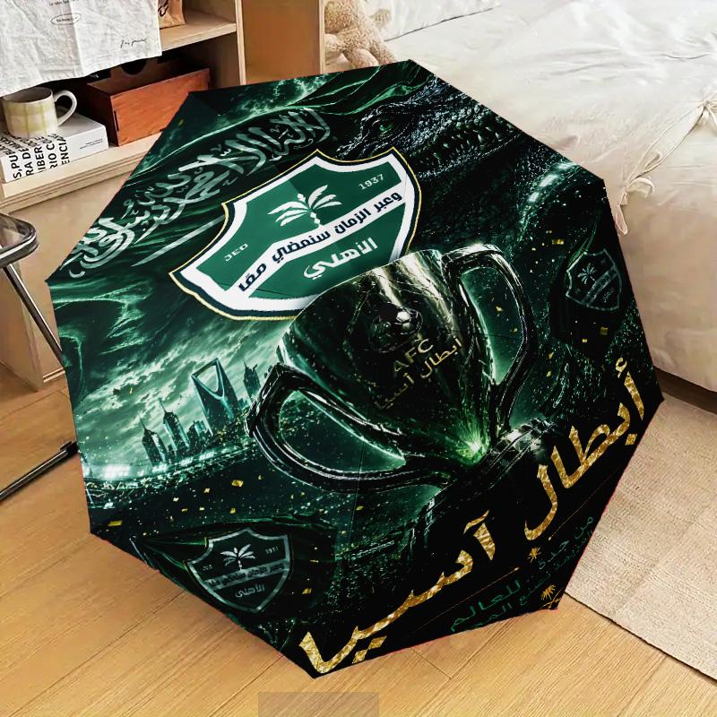 AS Saint Emblem Umbrella Folding umbrella, automatic umbrella 8-Frame for Travel, camping Use Gift for Halloween Christmas