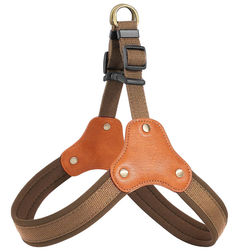 Прочная нейлоновая шлейка для собак, регулируемый жилет-шлейка для собак, жилеты для выгула питомцев, мягкие для маленьких, средних и крупных собак, питбуль, йоркширский терьер, мопс