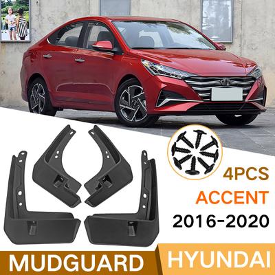 Брызговики для 16-20 Hyundai ACCENT Брызговики Передние Задние Крыло Автомобиля