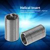 M14 Нержавеющая сталь SS304 Спиральные проволочные вставки с геликоидальной резьбой (M14*2*3 D, 20 шт.)