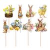 Easter Party Decorations Decorative Cake Toppers Sweet Treats Cake Decorations