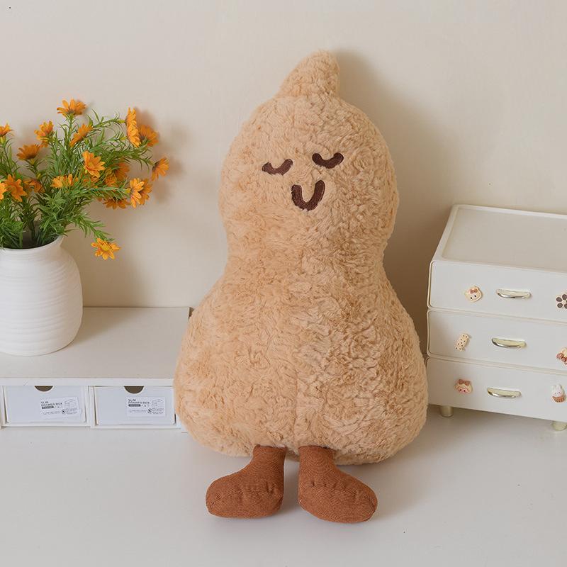 Sam's same vegetable series throw pillow green onion tomato peanut mushroom doll cushion plush toy