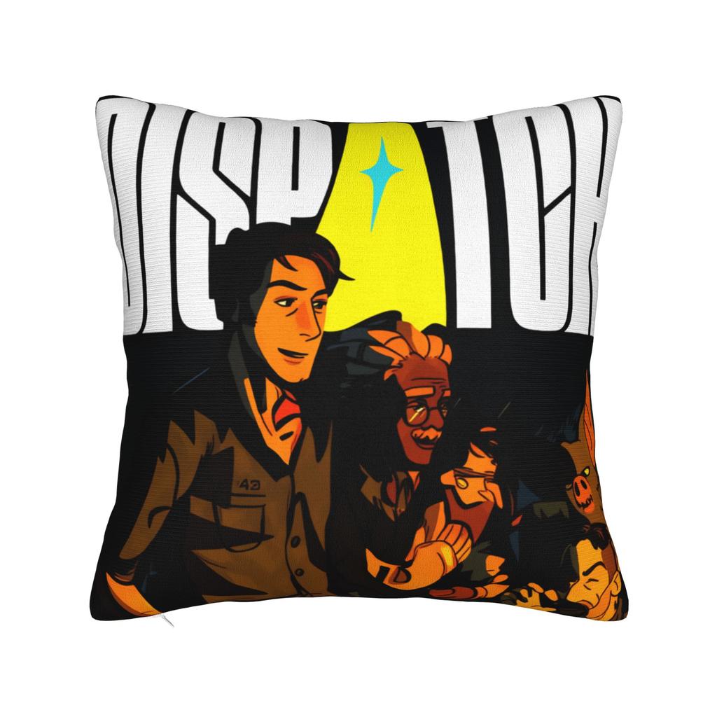 Pillow Cover Dispatch Game Robert Sonar Invisigal  Kawaii Pillow Case For Sofa Home Decor Pillowcases