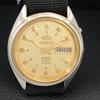 ЯПОНИЯ ВИНТАЖНЫЕ ORIENT CRYSTAL АВТОМАТИЧЕСКИЕ 46943 МУЖСКИЕ ОРИГИНАЛЬНЫЕ ЧАСЫ С ЦИФЕРБЛАТОМ a707785-1