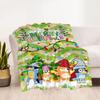 Christmas Friends Celebration Blanket Warmthful Decor Perfect for Seaside Bedding Chair Four Seasons Universal Playful Design