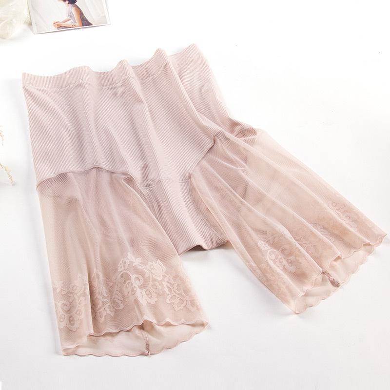 Women's Shorts Under the Skirt Safety Pants Sexy Lace Anti Chafing Thigh High Waist Boxer Panties Anti Friction Skirt Shorts