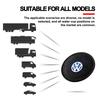 Для VW Golf MK4 Bora Motion Jetta Beetle GTD GTI Polo Tiguan 2 шт. Подставка под подстаканник из ПУ-кожи, Нескользящая коврик-подставка, Колпачок клапана lcdf55