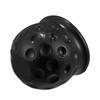 4pcs Trailer Hitch Ball Cover Waterproof Dustproof 50mm ID Black for Car Truck