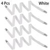 Bed Sheet Holder Clips, Elastic Non-Slip Fasteners, Adjustable Mattress Gripper for Sheets & Sofa Covers