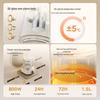 Midea 1.5L Full Glass Electric Kettle & Health Pot