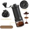 Manual Coffee Grinder Ceramic Burr Coffee Grinder Manual Adjustable for Fine&Coarse Grind Portable Spice Grinder for Home Travel