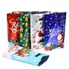 10/30pcs Christmas Gift Bags Cartoon Plastic Candy Cookie Packaging Bag Navidad Decoration for Home Kids New Year Gift