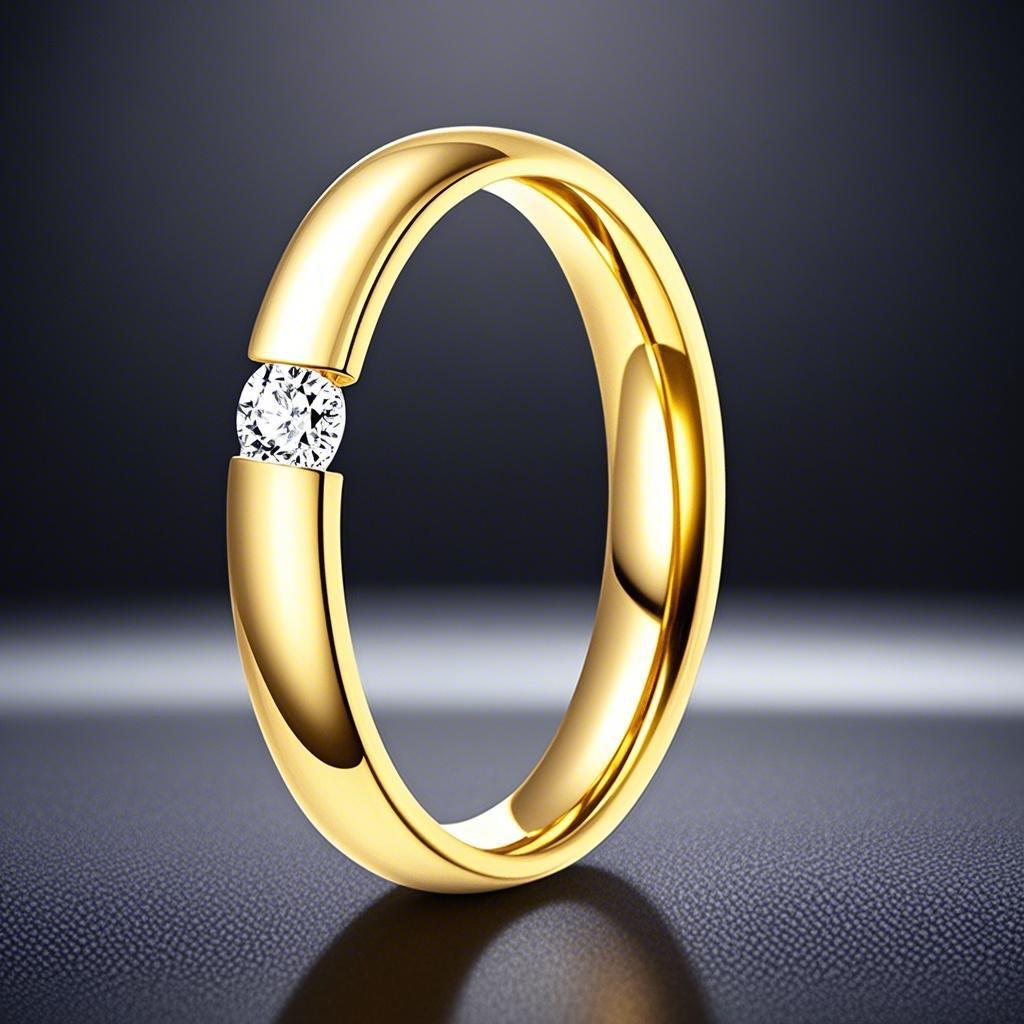 Женское кольцо из нержавеющей стали, роскошный стиль с бриллиантом и цирконом, не тускнеющая бижутерия из титановой стали.