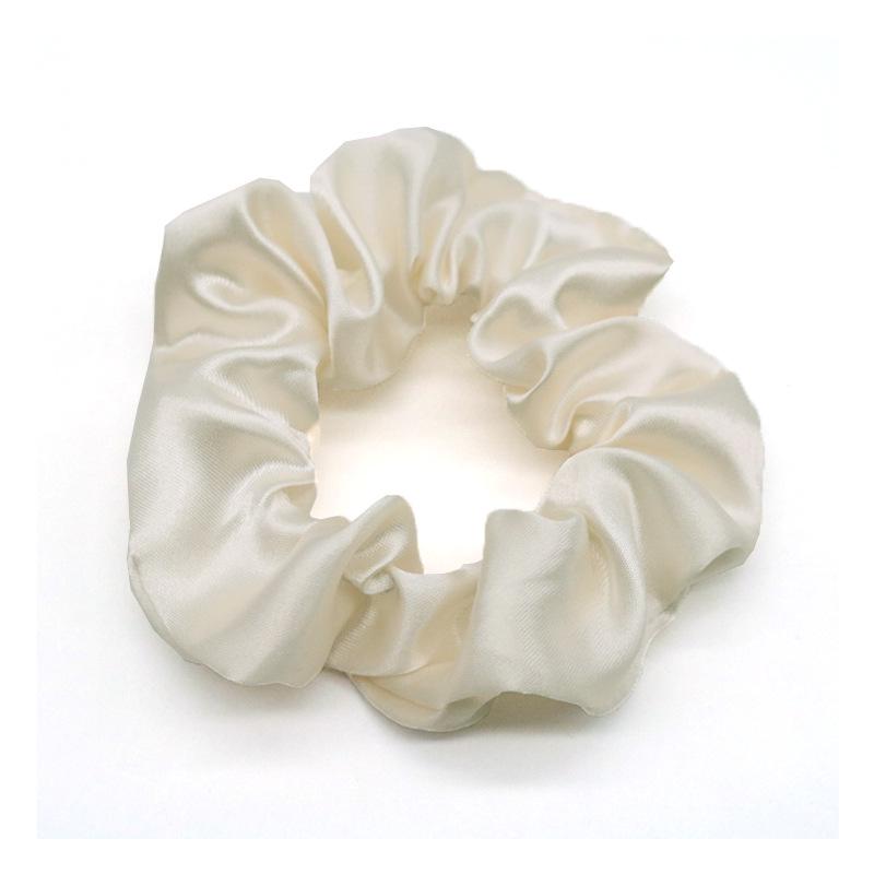 Винтажная французская атласная шелковая резинка для волос - Ретро универсальный аксессуар