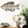 Christmas Wooden Fishing and Hunting Pendant Animal Decoration Fish Pendant Ornament