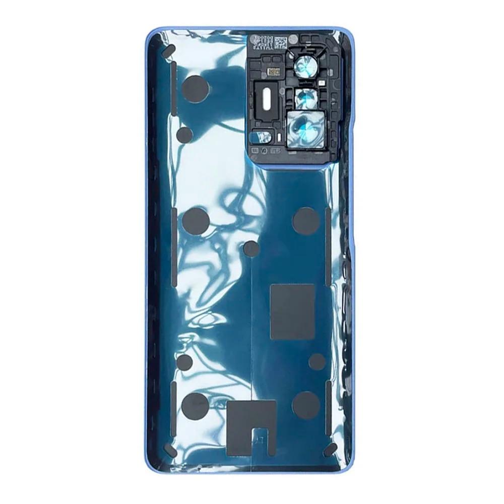 Для Xiaomi 11T Pro 5G/11T 5G задняя стеклянная крышка, сменная задняя крышка корпуса, крышка батарейного отсека с объективом камеры