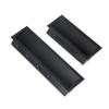 Современная мебельная recessed grip ручка для шкафа, пластиковая скрытая ручка для промышленных шкафов из листового железа, офиса, кухни, магазина, ящика