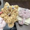 Милый плюшевый котенок Резинка для волос Сладкий мультяшный Хвост кошки Скранчи Шнурок для волос Затылок Повязка на голову Аксессуар для волос Подарок